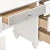 CoasterElevations 205897 Barzini - 7-Drawer Vanity Set With Lighting - White