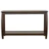 CoasterEssence 701079 Dixon - Wood Entryway Console Table With Shelf - Cappuccino