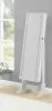 CoasterEssence 901866 Yvonne - Cheval Mirror With Jewelry Storage - Dove Gray