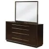 CoasterElevations 223263M Durango - 8-Drawer Dresser With Mirror - Smoked Peppercorn
