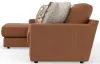 Jackson Furniture Industries 5045/73/75-26 Jackson Furniture Industries 5045/73/75-26 Minori - Italian Leather 2 Piece Sofa / Chaise With LSF Chaise - Whiskey