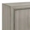 New Classic B1248-071 Lennox - Door Chest With Shoe Storage & LED Light - Gray