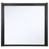 Coaster Fine Furniture 222494 Leandro - Dresser Mirror - Burnished Black