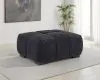 Coaster Fine Furniture 511064 Octavia - Fabric Rectangular Upholstered Ottoman - Black
