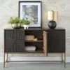 Ashley Furniture A4000316 Elinmore - Accent Cabinet - Brown / Gold Finish