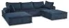 Ashley Furniture A3000662A4 Ashley Furniture A3000662A4 Bales - 5-Piece Modular Seating - Navy