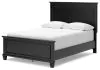 Ashley Furniture B687/31/36/84/86/87 Ashley Furniture B687/31/36/84/86/87 Lanolee - 5 Pc. - Dresser, Mirror, Full Panel Bed - Black