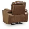 Ashley Furniture PCU1420013 Gruaro - Power Recliner With Adjustable Headrest - Amber