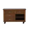 Liberty Furniture 411-HO-CDS Arlington House - 2 Piece Complete Desk Set - Cobblestone Brown