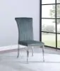 CoasterElevations 109452 Beaufort - Upholstered Dining Side Chair (Set of 2) - Steel Gray