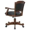 CoasterEssence 100872 Turk - Upholstered Swivel Dining And Game Chair - Tobacco