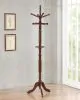 CoasterEveryday 900769 Achelle - 11 Hook Freestanding Coat Rack Hat Hanger - Tobacco