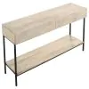 CoasterEssence 959541 Rubeus - 2-Drawer Wood Entryway Console Table - White Washed