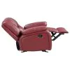 Coaster Fine Furniture 610243 Camila - Upholstered Glider Recliner Chair - Red