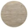 Coaster Fine Furniture 123120 Trofello - Round Pedestal Dining Table - White Washed