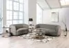 Furniture of America FM61003GY-SF Versoix - Sofa - Charcoal Gray