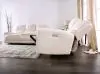 Furniture of America FM62001BG-LV-PM Morcote - Power Loveseat - Beige