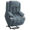 CoasterEveryday 602294P Houston - Upholstered Power Lift Recliner - Slate Blue