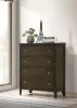 Coaster Fine Furniture 224425 Wilkes - 4-Drawer Chest Of Drawers - Dark Cocoa