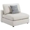 Coaster Fine Furniture 551321-SETC Serene - 5 Piece Upholstered Modular Sectional Sofa - Beige