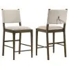 Coaster Fine Furniture 193669 Ottowa - Upholstered Counter Side Chair (Set of 2) - Brown