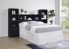 Coaster Fine Furniture 315851Q-SET Westpark - 3 Piece Queen Bedroom Set Bookcase Headboard - Black