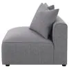CoasterElevations 551594 Jennifer - Upholstered Armless Chair - Gray