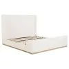 Coaster Fine Furniture 302046KEB3 Nala - King Side Rails & Slats, Box 3 of 3 - Cream