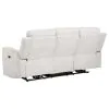 Coaster Fine Furniture 610151P-S2 Kennett - 2-Piece Chenille Power Reclining Sofa Set - Ivory