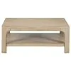 Coaster Fine Furniture 723488-S2 Solano - 2-Piece Square Coffee Table Set - Weathered Mango