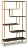 Ashley Furniture A4000286 Frankwell - Bookcase - Gold Finish