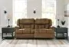 Ashley Furniture 4470447 Boothbay - 2 Seat Power Reclining Sofa - Auburn