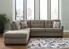 Ashley Furniture 31005S1 Mahoney - 2-Piece Sectional With Laf Corner Chaise - Chocolate