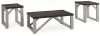 Ashley Furniture T236-13 Dorrinson - Occasional Table Set (Set of 3) - Antique White