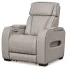 Ashley Furniture U2710513 Boyington - Power Recliner/Adj Headrest - Gray