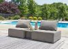 Ashley Furniture P160P4 Ashley Furniture P160P4 Bree Zee - 3-Piece Outdoor Sectional With End Table - Brown