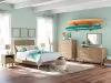 Ashley Furniture B1199/231/36/345/87/184/B100-12 Ashley Furniture B1199/231/36/345/87/184/B100-12 Cielden - 6 Pc. - Dresser, Mirror, Chest, Full Panel Bed - Two-Tone