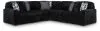 Ashley Furniture 98103S26 Ashley Furniture 98103S26 Midnight-Madness - 5-Piece Sectional - Onyx