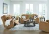 Ashley Furniture 38605/88/94/25 Ashley Furniture 38605/88/94/25 Kanlow - 3 Pc. - Reclining Sofa, Reclining Loveseat With Console, Rocker Recliner - Honey