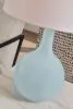 Ashley Furniture L430874 Rylanton - Glass Table Lamp - Aqua