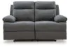 Ashley Furniture PC9140686 Ashley Furniture PC9140686 Side-Swipe - Reclining Loveseat - Charcoal