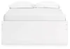 Ashley Furniture EB9630B9 Ashley Furniture EB9630B9 Onita - Full Platform Bed With 1 Side Storage - White