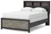 Ashley Furniture PCB1118B13 Ashley Furniture PCB1118B13 Broachmyn - Full Bookcase Bed - Black / Gray
