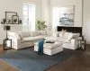 Jackson Furniture Industries 4445/31/59/28/6-11 Jackson Furniture Industries 4445/31/59/28/6-11 Posh - 6 Piece Modular Sectional With 2 Armless, 3 Corners, 1 Cocktail Ottoman - Porcelain
