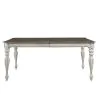 Liberty Furniture 244-DR-O5RLS Liberty Furniture 244-DR-O5RLS Magnolia Manor - 5 Piece Rectangular Table Set (Shaped Back Chairs) - Antique White