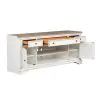 Liberty Furniture 244-TV70 Magnolia Manor - Entertainment TV Stand - Antique White