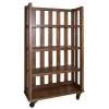 Liberty Furniture 411-HO201 Arlington House - Open Bookcase - Cobblestone Brown
