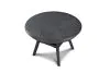 New Classic D1701-50S-GRY Gia - 5 Piece Round Dining Set - Gray