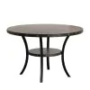New Classic D162G-DT-GRY Crispin - Round Dining Table - Gray