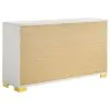 Coaster Fine Furniture 222933 Marceline - 6-Drawer Dresser - White